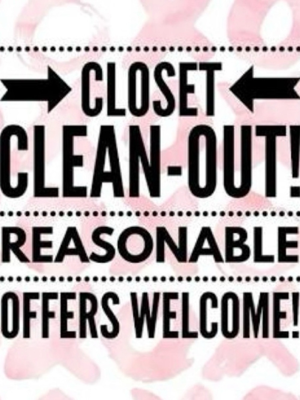 Massive clean out!